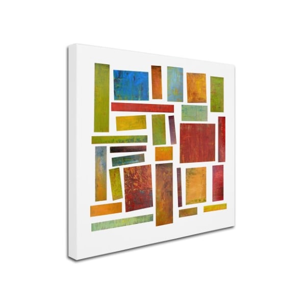 Michelle Calkins 'Building Blocks One' Canvas Art,14x14